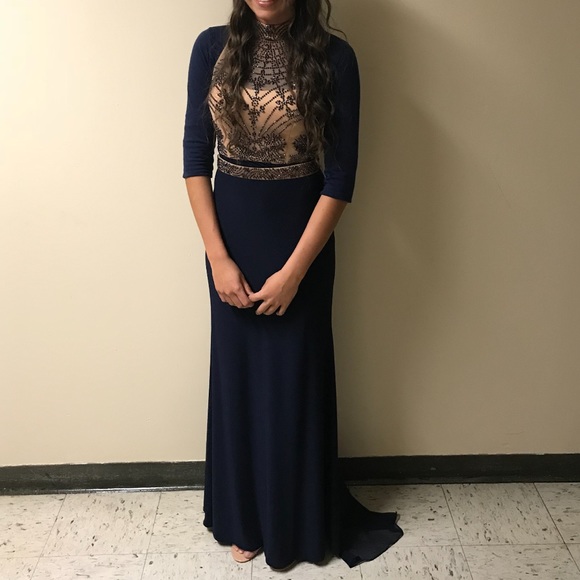 Davids bridal xscape two piece dress - Picture 4 of 6